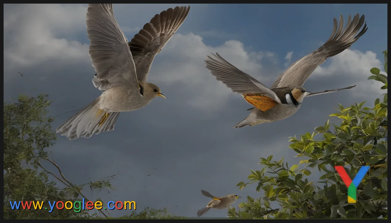 How do birds learn to fly: Do they do it on their own or with help?