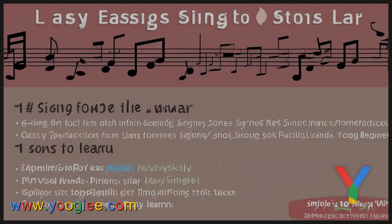 Master Your Voice: Simple and Catchy Songs to Learn to Sing Easily