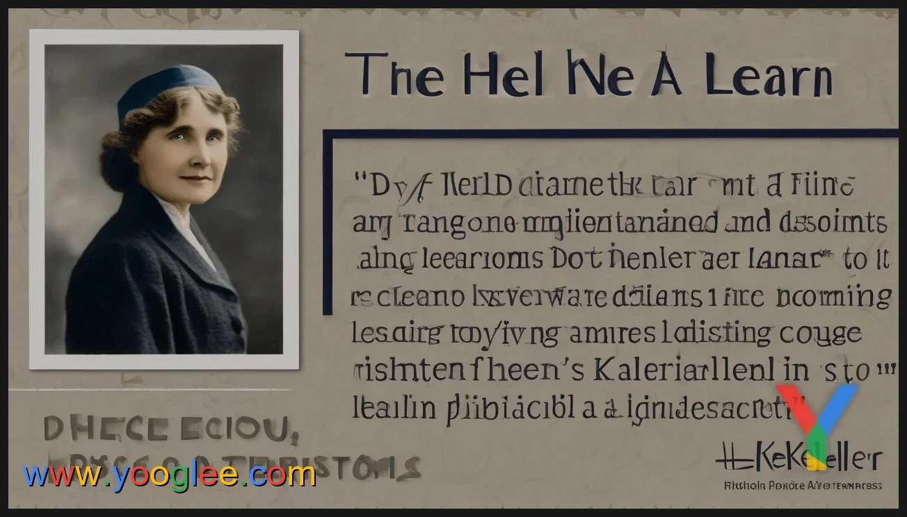 Unraveling the Mystery: Helen Keller\'s Journey to Learning How to Fly a Plane