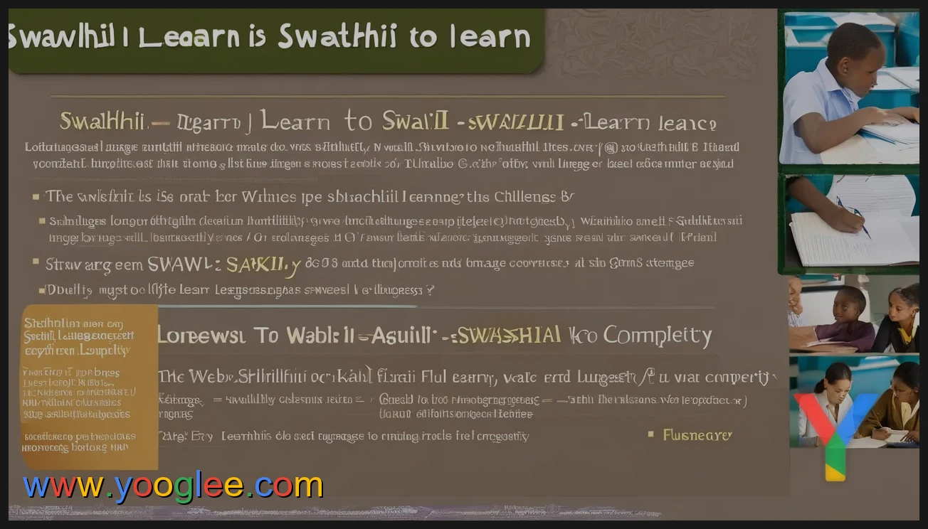 Is Swahili Difficult to Learn? A Comprehensive Guide to Mastering the Language