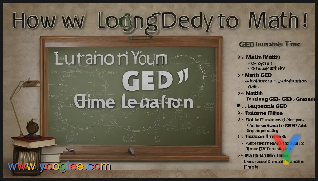 How Long Does it Typically Take to Learn GED Math?