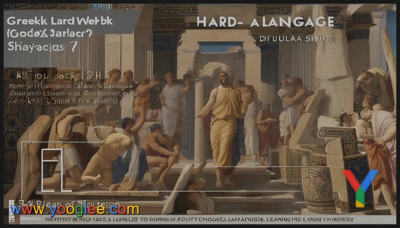 Is Greek a Difficult Language to Learn? Exploring the Challenges of Learning Greek