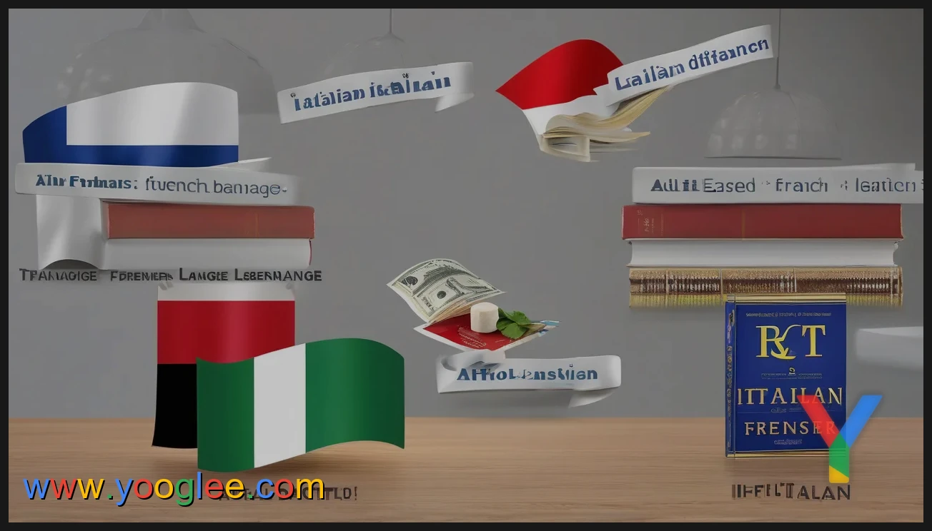 Comparing the Difficulty of Learning Italian vs. French: Which is Easier?