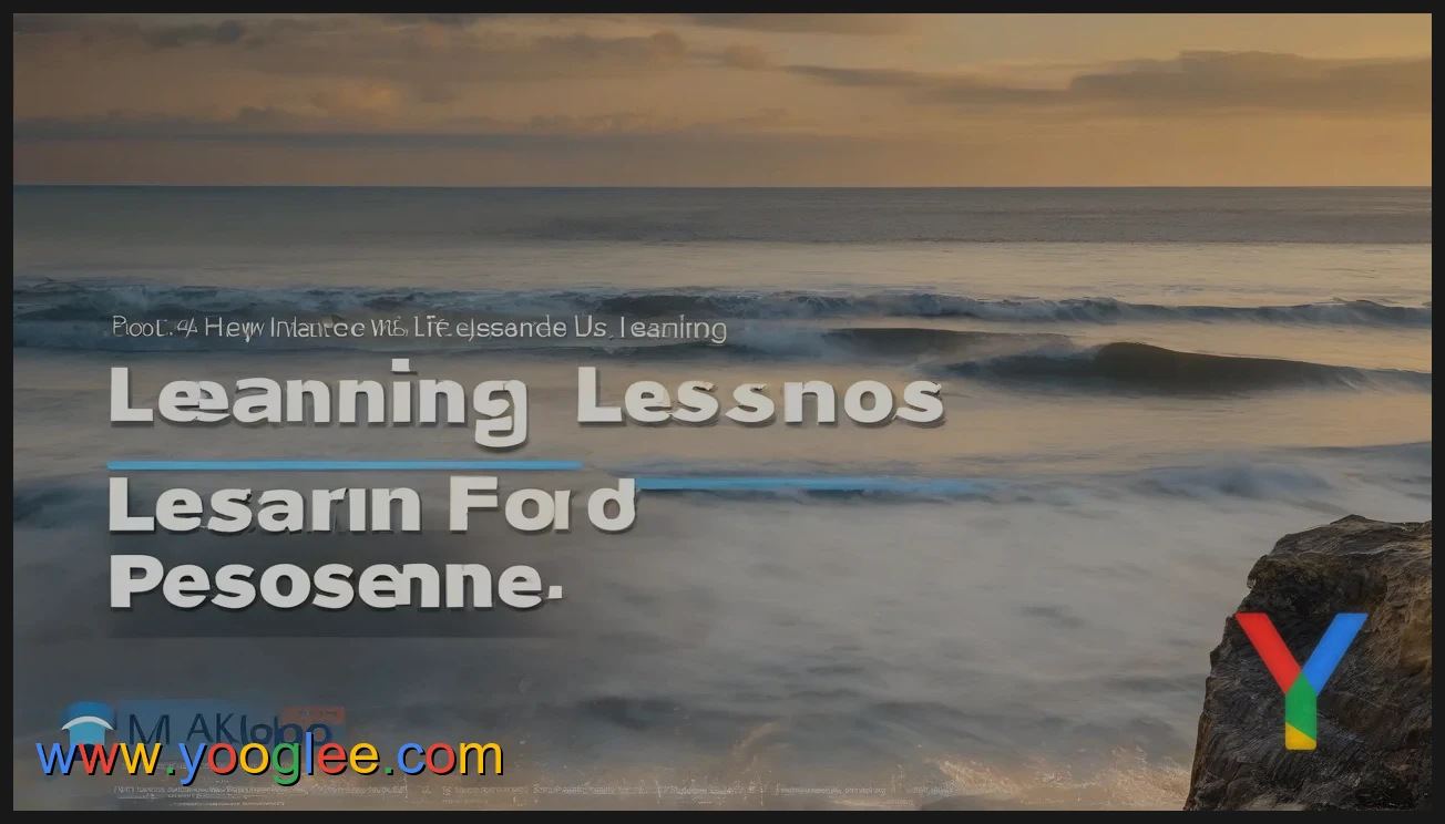 The Importance of Lessons Learned: How Reflection and Growth Shape Success