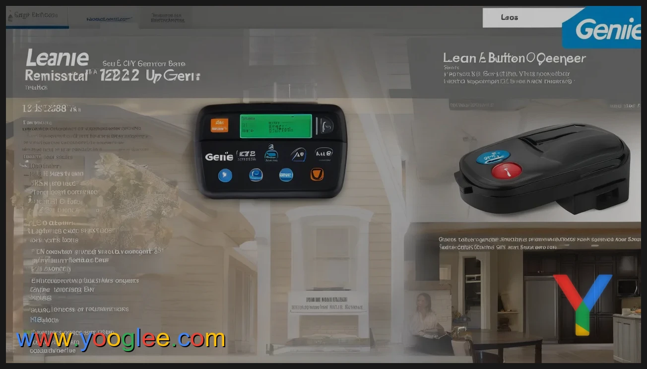 Understanding the Learn Button Functionality on Genie 2128 Garage Door Openers