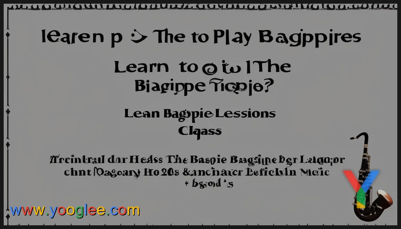 Master the Art of Playing the Bagpipes: A Beginner\'s Guide to Learning the Traditional Instrument