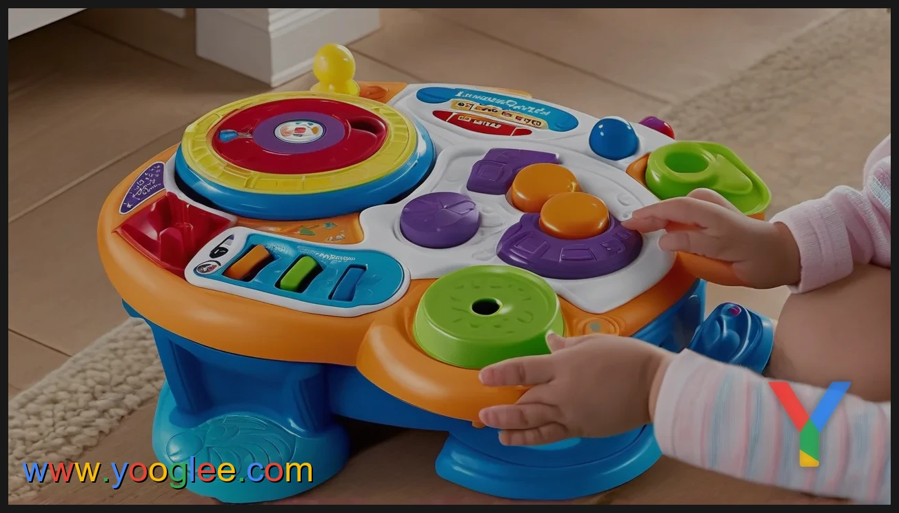 Fisher-Price Laugh & Learn Mix & Learn DJ Table: Musical Learning Toy for Babies and Toddlers